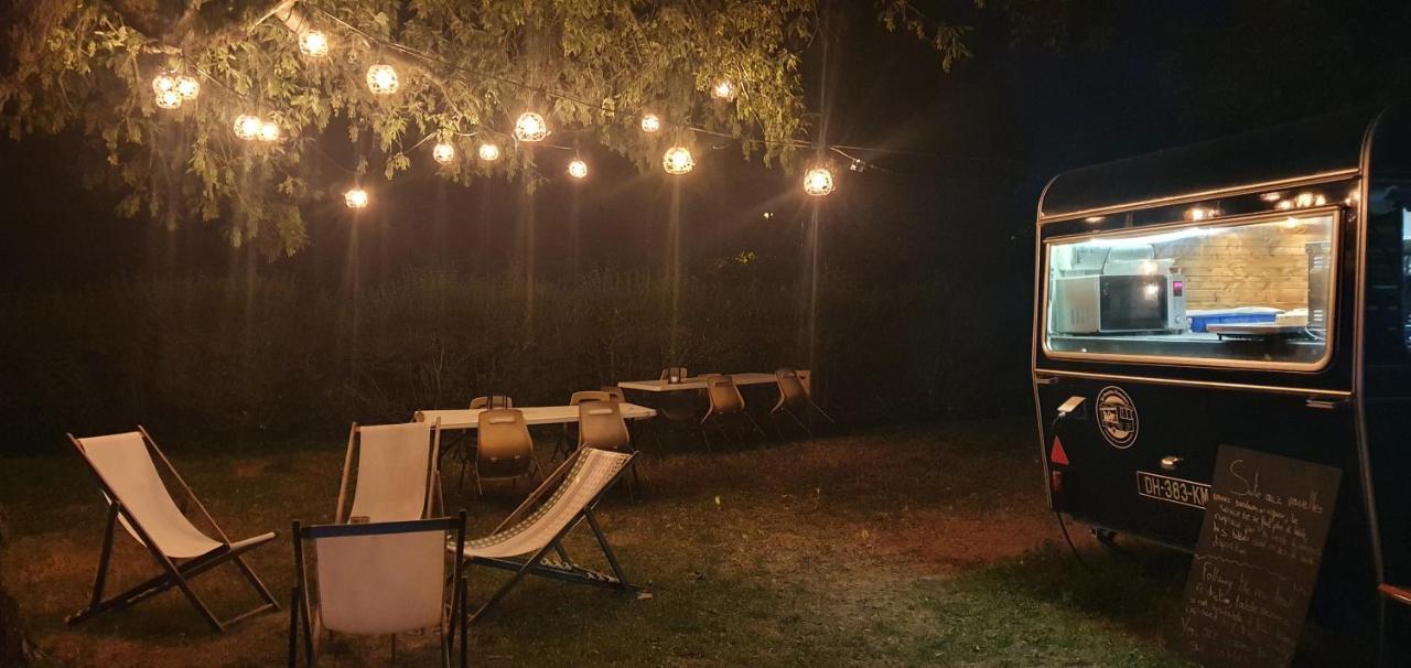 Cabane 2/3 Pers Au Camping Les Patis Nazelles-Negron Bagian luar foto
