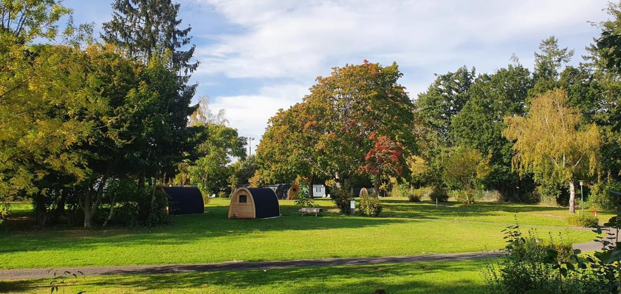 Cabane 2/3 Pers Au Camping Les Patis Nazelles-Negron Bagian luar foto